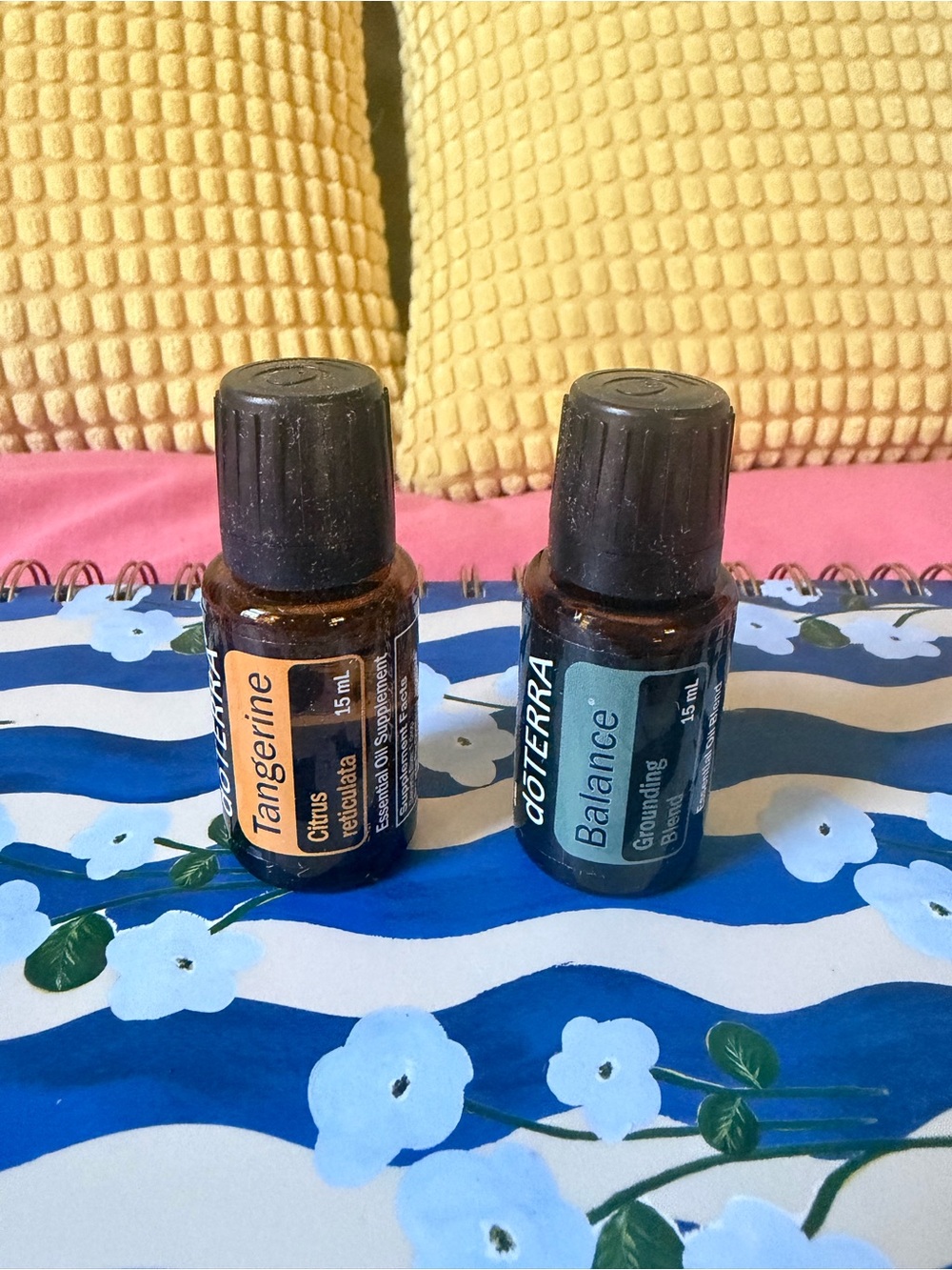 Doterra Essential Oil Duo - Tangerine and Balance